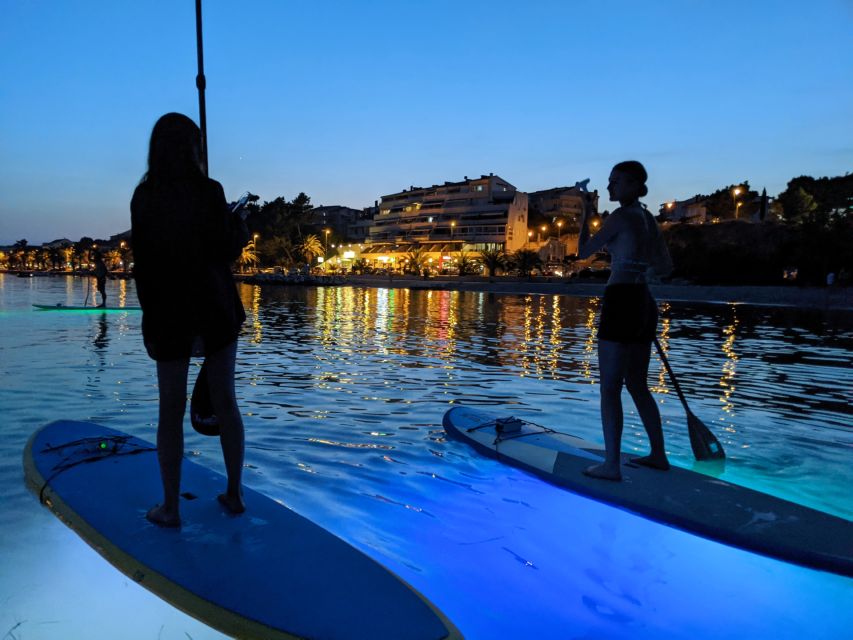 Split: Stand Up Paddleboard Night Glow Tour - A small group makes a real difference