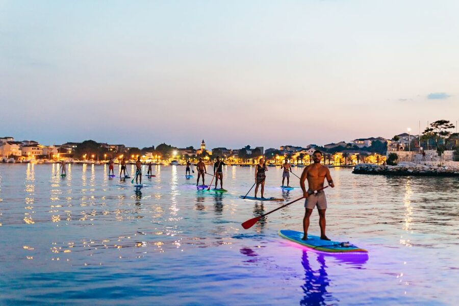 Split: Stand Up Paddleboard Night Glow Tour - Photos without carrying your phone
