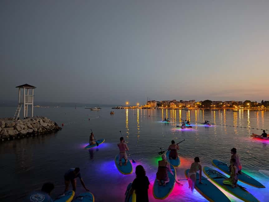 Split: Stand Up Paddleboard Night Glow Tour - What the $51 price includes