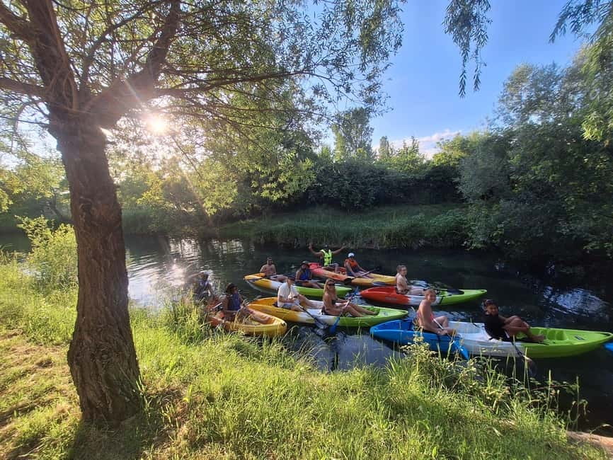 Split: Sunset Guided Kayaking Tour - From Bačvice Beach to quiet Stobreč