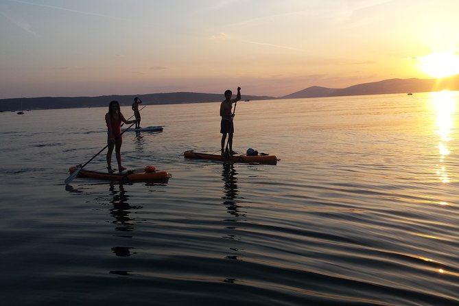 Split Sunset Stand Up Paddle Tour - Sunset, photographs, and a glass of local wine