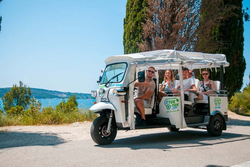 Split: Top City Highlights Electric Tuk-Tuk Tour - Starting at St. Frane and the Riva