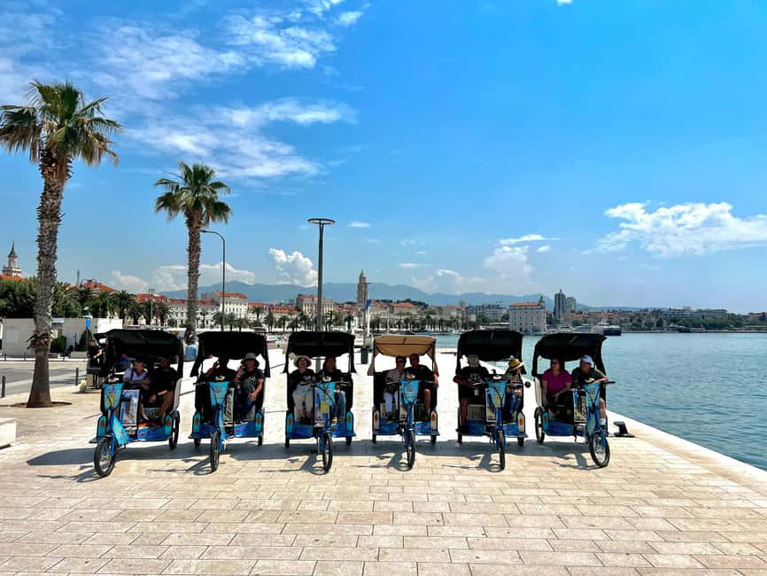 Split Tour in Private Electric Rickshaw - Key points at a glance