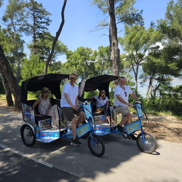 Split Tour in Private Electric Rickshaw - Matejuška, Sustipan, and the coastal views