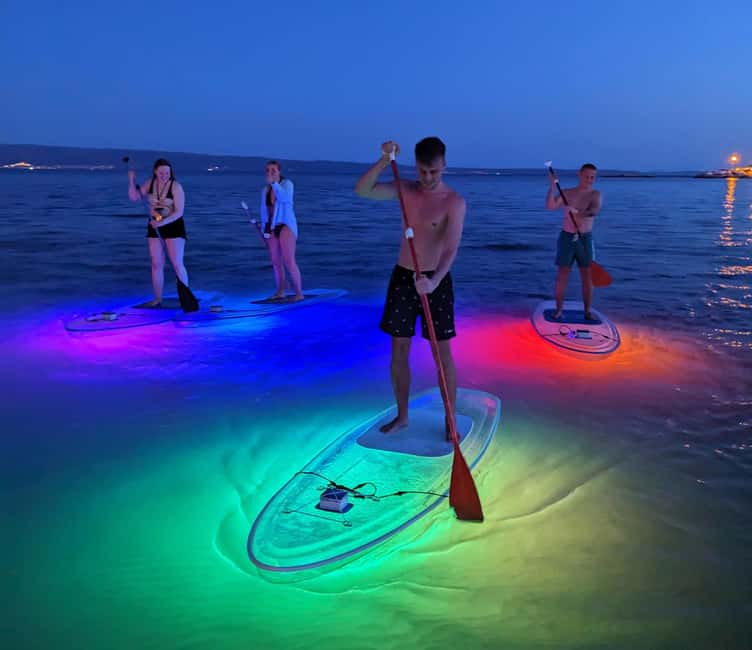 Split: Transparent SUP night Glow tour - Why the glowing boards make this Split tour different
