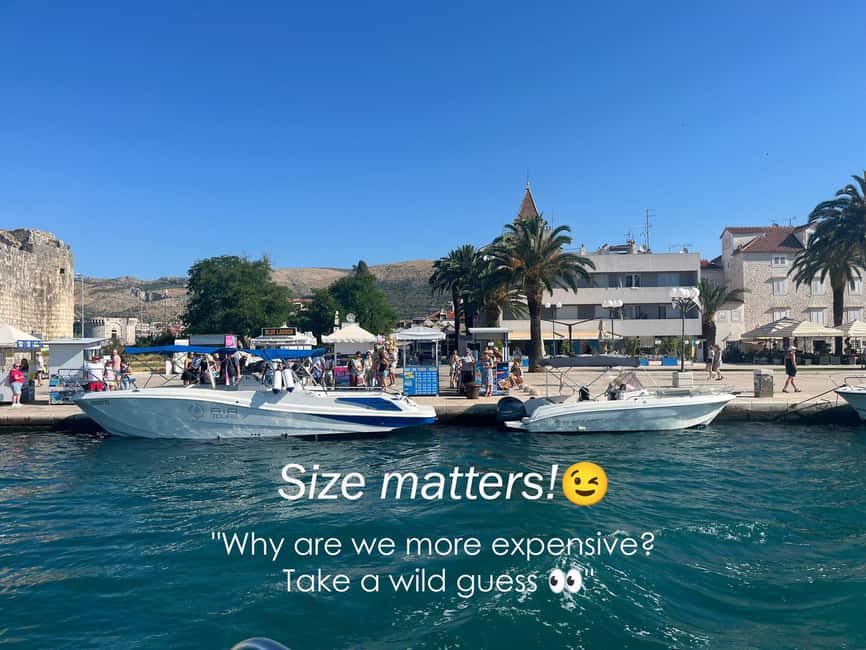 Split/Trogir: Half-Day(5 hours) 3-Island Speedboat Adventure - Key points to know before booking