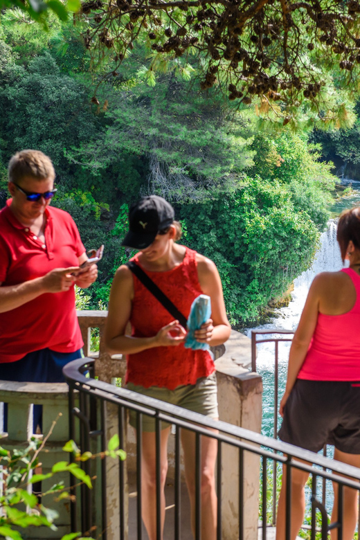 Split/Trogir: Krka National Park Day Trip & Boat to Skradin - Entering Krka National Park and finding Skradinski Buk