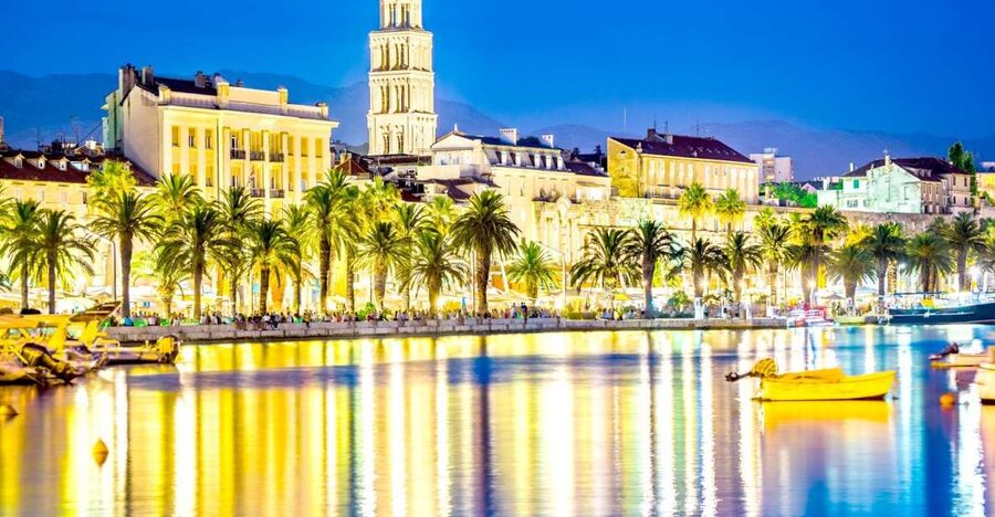 Split - Walking in Khaleesi Footsteps in the City of Dragons - Starting beside Split’s big-toed landmark