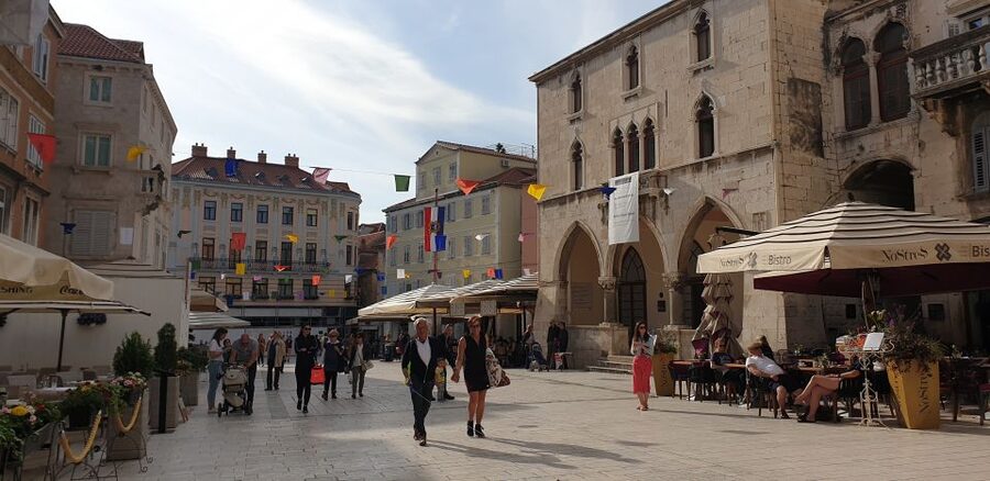 Split: Walking tour of Split with a 'Magister' of History - Vestibule, Triklinij, and the private palace