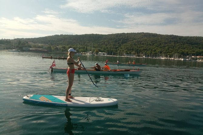 Stand Up Paddle Tour in Split - Swimming, snorkeling, and the possible cliff jump