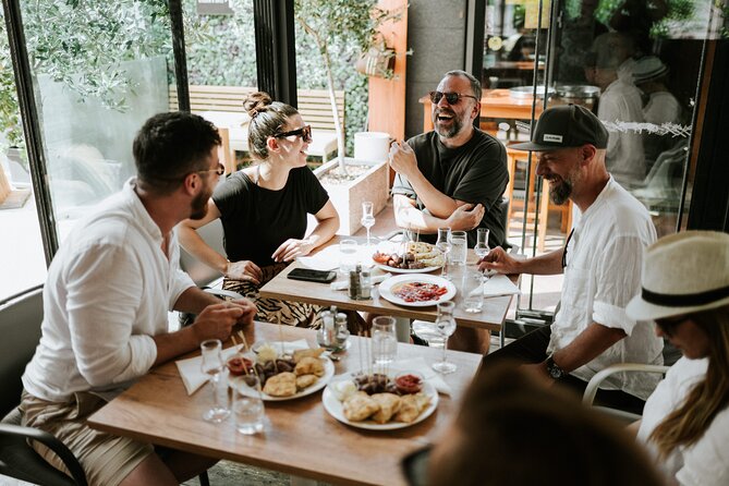 Štrukli cooking class with Dolac Market Tour - Eating your finished štrukli with Croatian wine