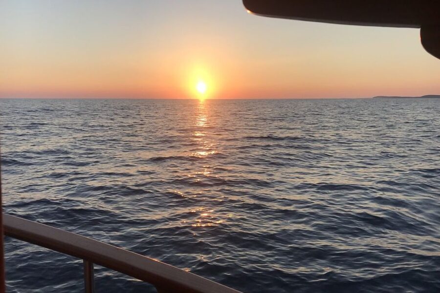 Sunset Dolphin Cruise with Dinner – Medulin Archipelago - Watching for wild dolphins in the Adriatic