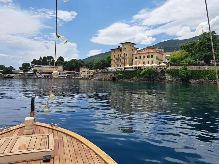 Sunset or Swim Ride Opatija on Madonnina Boat Tour - A Small Boat With a Personal Story