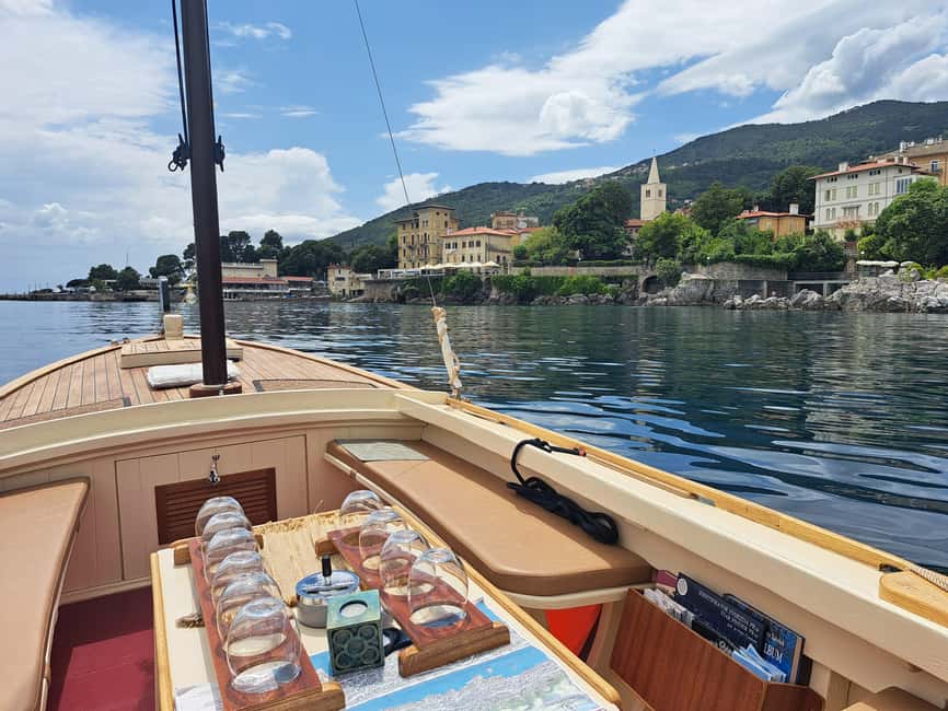 Sunset or Swim Ride Opatija on Madonnina Boat Tour - Coastal Stories on the Way to Volosko