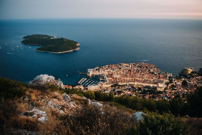 Sunset Zipline Dubrovnik Experience - Sunset wine above the Old Town