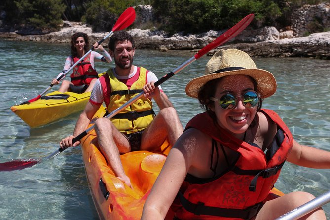 Supetar-Postira kayaking - Swimming, snorkeling, and a needed pause
