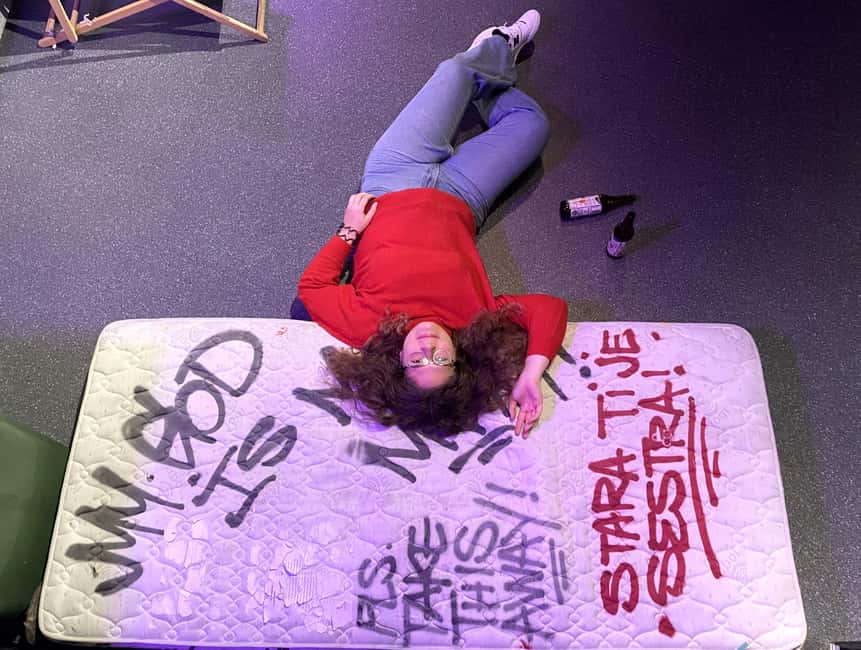 Toast to the Morning After: Zagreb Museum of Hangovers Visit - Entering Through the Dark Door on Vlaška Street