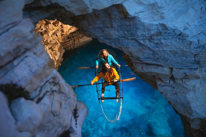 Transparent Kayak Night Glow Experience from Pula - What the guides add to the experience