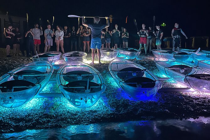 Transparent Kayak Night Glow Experience from Pula - Is $62.91 a fair price?