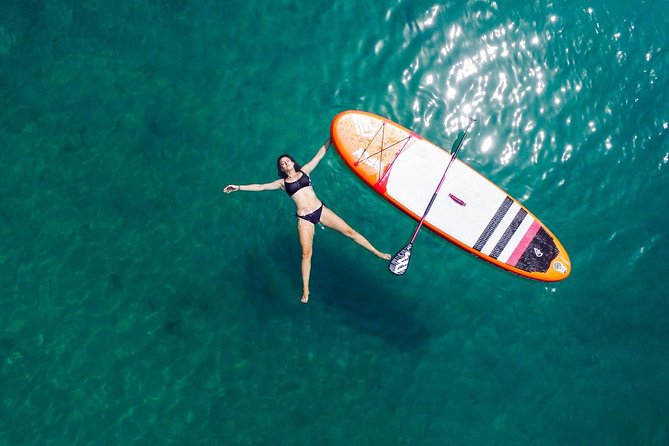 TRANSPARENT KAYAKING or SUP-ing AROUND ISLANDS - The honest drawback: clear kayaks need calm conditions