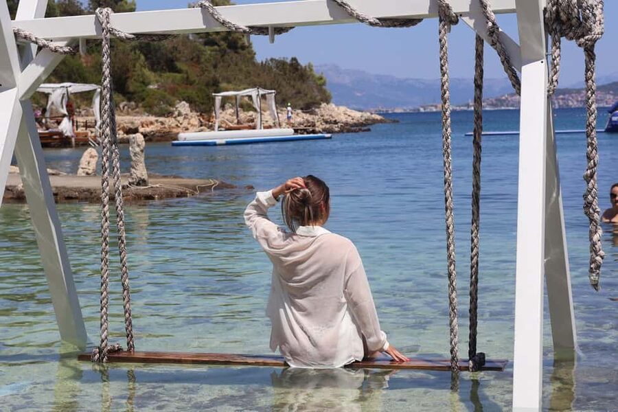 Trogir: Boat tour to Unique underwater museum - The 30-minute boat ride from Trogir