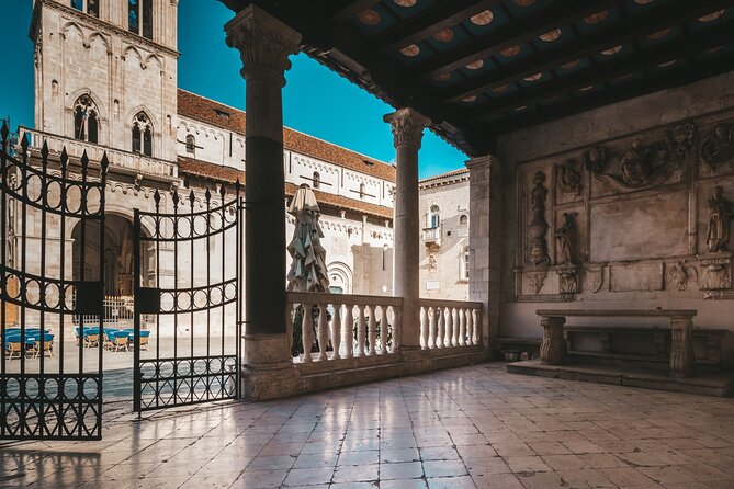 Trogir walking tour with a local guide - John Paul II Square, Trogir’s outdoor living room