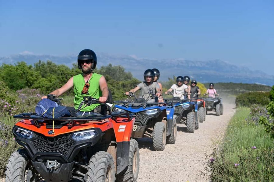 Trogir, Žedno: Čiovo Island 100% Off-Road Quad ATV Tour - Key things to know before riding