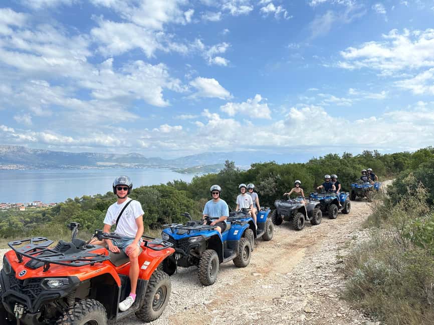Trogir, Žedno: Čiovo Island 100% Off-Road Quad ATV Tour - What $80 buys you