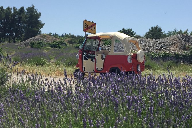 Tuk Tuk Sightseeing Tour of Hvar - Leaving Hvar’s harbor behind