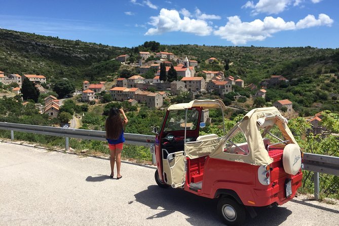 Tuk Tuk Sightseeing Tour of Hvar - Fortica Fortress and the view over Hvar Town