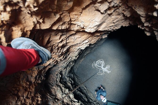 TUNNEL ABSEILING PLUS tour the underground - What Abseil Plus adds to the route