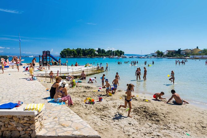 Visit 2 Islands of Zadar on a traditional wooden boat during half-day trip - Ošljak is the quieter swimming stop