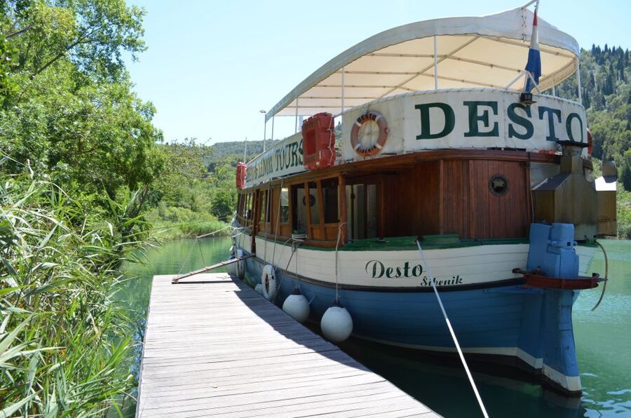 Vodice: Krka Waterfalls National Park Boat Tour - Walking around Skradinski Buk
