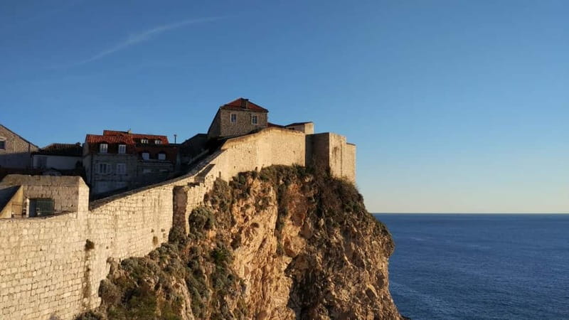 Walls of Dubrovnik: Small-Group 2-Hour Tour With a Local - The northern walls and medieval siege weapons