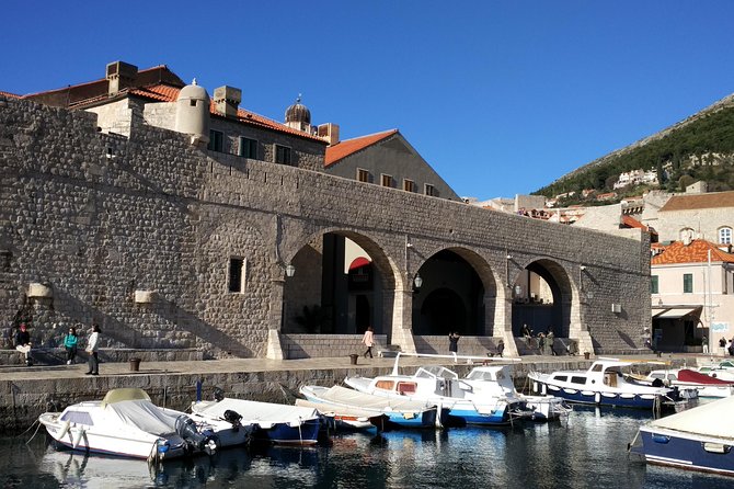 Walls Of Dubrovnik: Small-Group Walking Tour With A Local - St. John’s Fortress above the old harbor