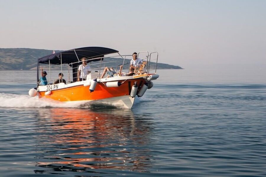 Wild Bays of Krk Island: A private half day boat tour - Swimming and snorkeling time