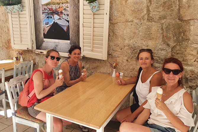 Wine, food and olive oil by PhD student - The Old Town sights are part of the meal