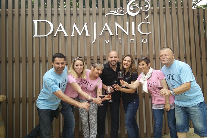 Wine & more Tour , private guided wine tour from POREC, UMAG ,Istria - Damjanic Wines and the first five pours