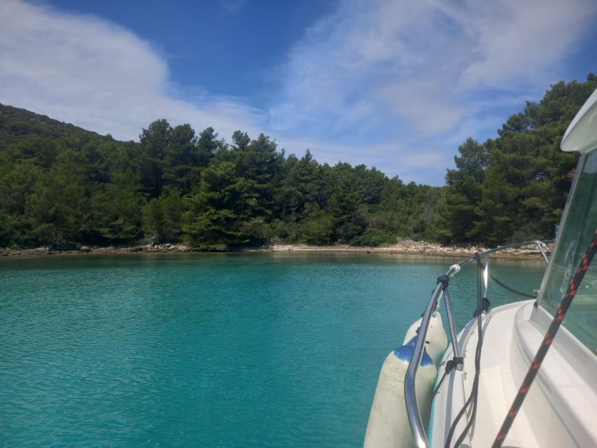 Zadar: Boat tour Half day -Private - Swimming in Frnaža or Otrić Bay