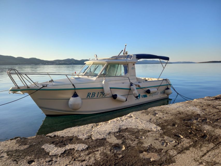 Zadar: Boat tour Half day -Private - Setting off from Obala kneza Branimira 27