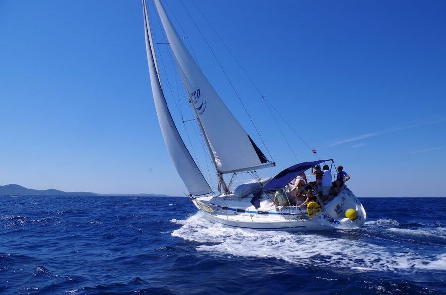 Zadar Half Day Sailing Trip - The sail back toward Zadar