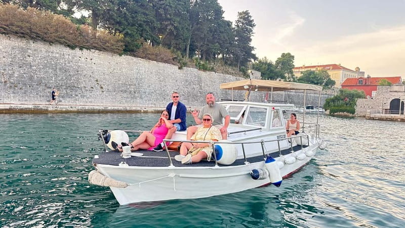 Zadar: Sunset boat tour with champagne - Why Zadar looks best from the water at sunset