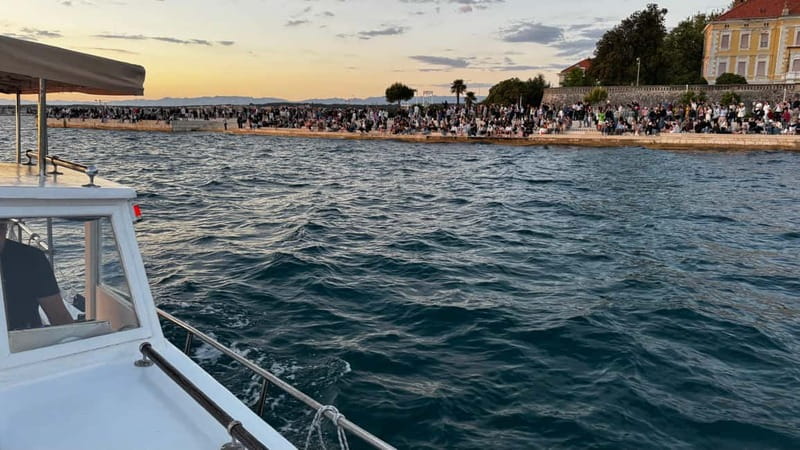 Zadar: Sunset boat tour with champagne - Is 70 minutes enough for a sunset cruise?