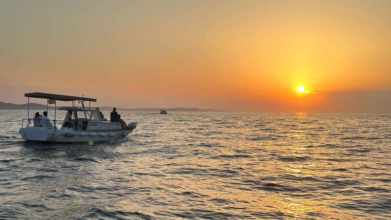 Zadar: Sunset boat tour with champagne - Photography tips for the Zadar waterfront