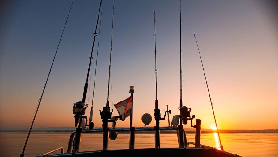 Zadar: Sunset Fishing Half-Day Guided Boat Trip - Fishing around Ugljan Island