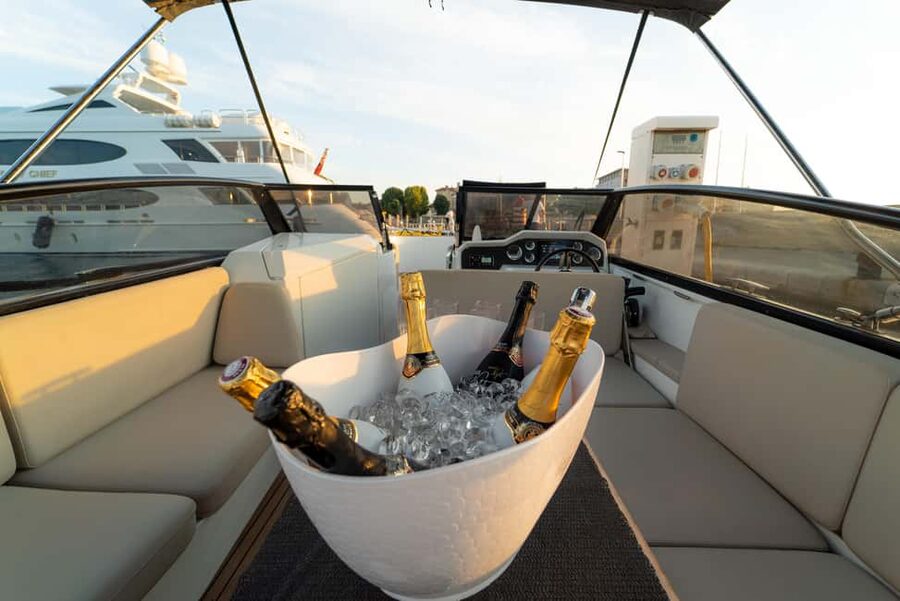 Zadar: Sunset & Nighttime Cruise with Sparkling Wine - The Sea Organ from offshore