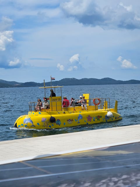 Zadar: Yellow Semi-Submarine Underwater Exploration Tour - The underwater observatory and what you may see