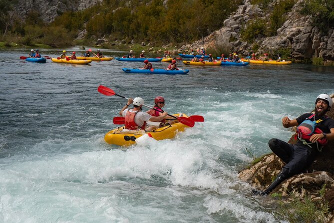 Zadar: Zrmanja River Kayaking, with optional transfer from Zadar - The swimming and lunch stop