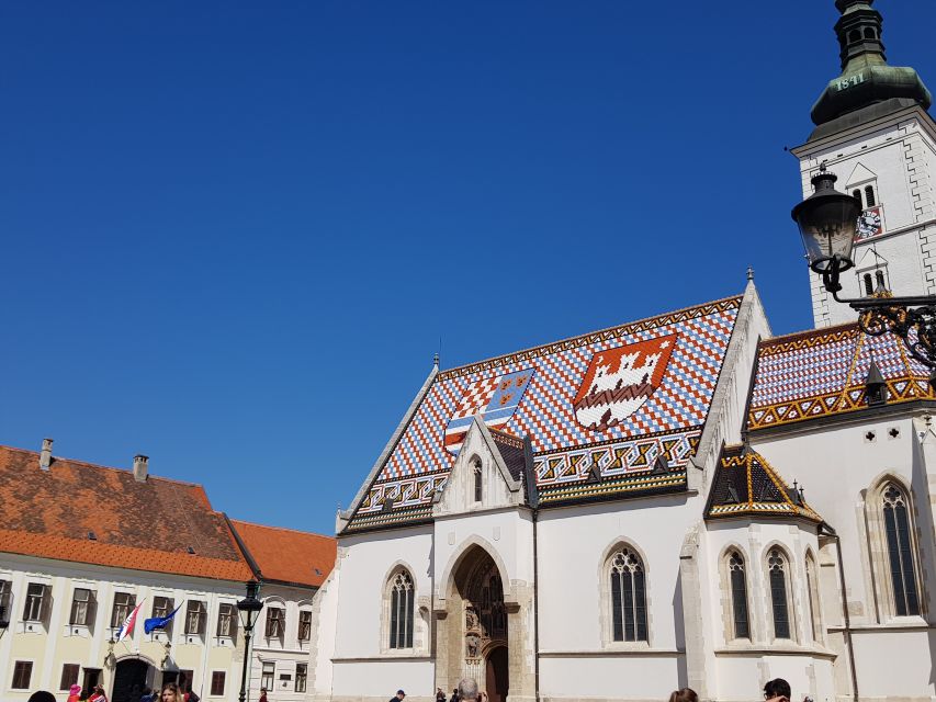 Zagreb: City and WWII Tunnels Walking Tour - St. Mark’s Church and the Stone Gate