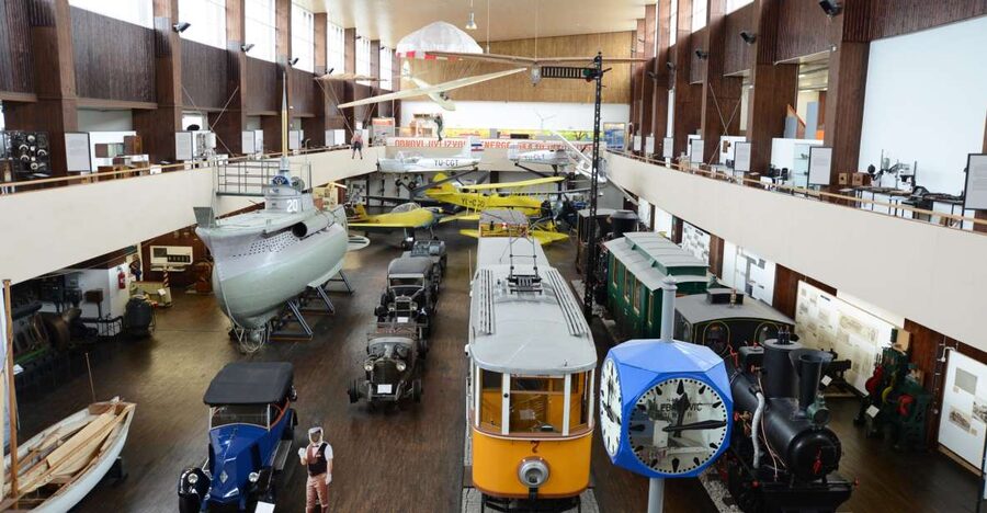 Zagreb: Nikola Tesla Technical Museum Ticket - Transportation goes from bicycles to aircraft